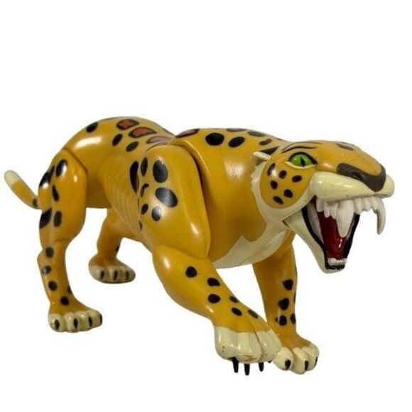 Vintage Disney Tarzan Savage Slash Sabor Tooth Tiger Action Figure Mattel 1999 - Picture 1 of 12